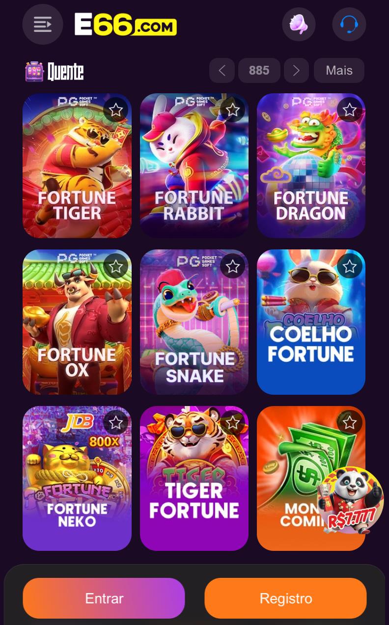 Variedade de Jogos Online Oferecidos